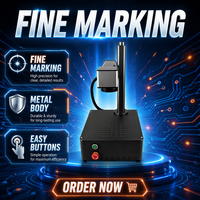 Mini machine de marquage laser, graveur laser de bureau à mise au point dynamique pour matériaux non métalliques, bois, cuir, acrylique
