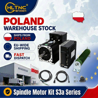 Kit moteur de broche servo monophasé 2,2 kW 380 V CA avec protection IP65 pour machine de gravure CNC, en stock en Pologne
