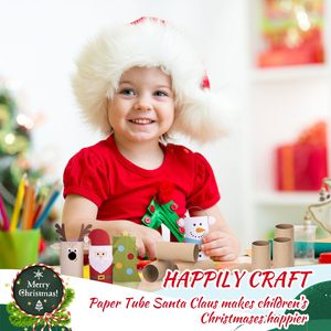 Paquete de 200 Tubos de Cartón para Rollos de <span class=keywords><strong>Papel</strong></span> Higiénico, Rollos de <span class=keywords><strong>Papel</strong></span> Gruesos y Resistentes para <span class=keywords><strong>Manualidades</strong></span> Infantiles, Proyectos de Arte, Decoración Navideña - Product Image 5