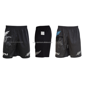 Shorts de sport respirants avec fermeture velcro FQ Custom AU NZ Touch Tag pour entraînement sportif, football, rugby, shorts de sport pour hommes - Product Image 2