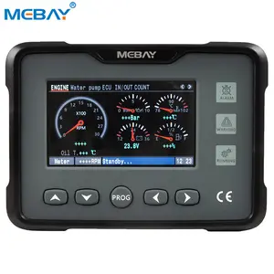 Mebay Air Compressor Truck Engine Meter Monitor LCD GM70CK con porta USB CAN RS485