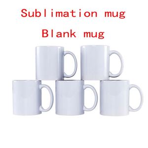 Mug en céramique blanche Ys66, vente en gros d'usine, sublimation, taille 11 oz, tasse de sublimation personnalisée de haute qualité avec logo personnalisé - Product Image 2
