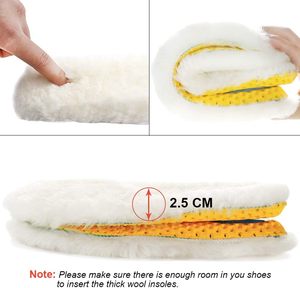 Solette Premium in Lana di Pecora per Sport, Uomo e Donna, Inserti Caldi in Pelliccia Sintetica Spessa per Scarpe, Stivali, Pantofole e Sneakers - Product Image 3