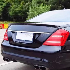สปอยเลอร์หลังคาท้ายรถยนต์ทรง Ducktail สำหรับ Mercedes Benz S Class S320 S400 S420 S450 S600 W221 อุปกรณ์ตกแต่งภายนอก - Product Image 3