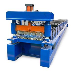 금속 루핑 아연 도금 알루미늄 골판지 강판 만들기 기계 강철 벽 지붕 패널 롤 성형 기계 - Product Image 2