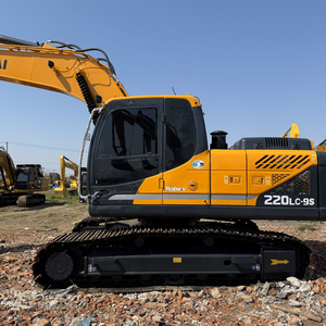 Excavadora de orugas Hyundai 220LC-9s de 22 toneladas usada en Corea del Sur con engranajes de motor de componentes principales; Disponible para la venta - Product Image 3
