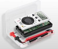 AN101 Mini Multimeter Digital Multimetro Tester DC/AC Tegangan Arus Lcr Meter Saku Profesional Tester