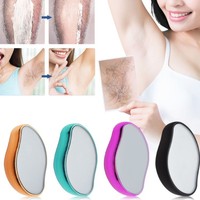 Épilateur manuel indolore en cristal pour le corps entier – Produits de beauté pour femmes à usage domestique