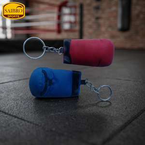 Professional Boxing Martial Arts Accessory Custom Logo PU <b>Leather</b> <b>Key</b> <b>Chain</b> Customized Color Unisex High Quality Best Design - Product Image 3