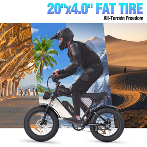 Spedizione Gratuita negli Stati Uniti: Yvy Ridstar Q20Mini, <span class=keywords><strong>Bicicletta</strong></span> <span class=keywords><strong>Elettrica</strong></span> da 20 Pollici, 48V 15Ah, Fatbike, <span class=keywords><strong>Mountain</strong></span> <span class=keywords><strong>Bike</strong></span> <span class=keywords><strong>Elettrica</strong></span> con Pneumatici Larghi - Product Image 6
