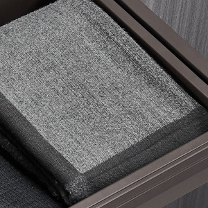 Unihopper Panel Flat Storage <b>Basket</b> Rectangle Wall Mounted Durable Clothing Organizer for <b>Wardrobes</b> and Laundry - Product Image 2