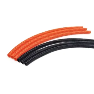 FYX 5.2 * 7.6 hose flame retardant plastic corrugated pipe PP black corrugated conduit