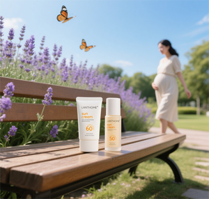 LANTHOME Organic SPF50 Crema de protección solar para el cuidado prenatal Protección solar segura para madres embarazadas - Product Image 1