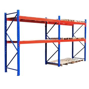Étagère de stockage d'entrepôt, capacité de charge de 300 kg, rayonnage en acier réglable, unité industrielle - Product Image 3
