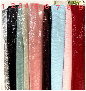 ชุดเดรสปักเลื่อมทรงนางเงือกสำหรับผู้หญิงผ้าปักเลื่อมสีแดงเรียงเป็นลำดับปลา - Product Image 5