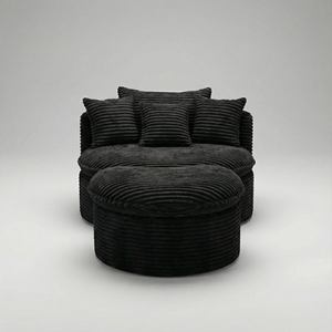 Canapé moderne compressé sous vide, mobilier de salon, canapé cloud sans os, canapé modulaire, ensemble de poufs, fauteuil sectionnel - Product Image 5