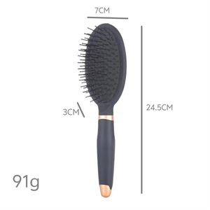 Square <strong>Round</strong> <strong>brush</strong> Scalp Massage Styling Dry and Wet <strong>Brush</strong> to Untangle Hair - Product Image 4