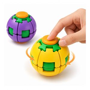 Trending Pocket Gyro Globe Fingertip Press Spinner Ball Anxiety Comfort Toy Kids Teen Present Bulk Orders Pack - Product Image 1