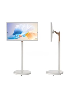 Hiseeview 27/32-Inch Portable Smart TV Digital Poster Infrared Touchscreen 4K Resolution Indoor/<b>Outdoor</b> Movable <b>Wireless</b> Display - Product Image 1