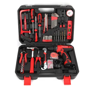 KAFUWELL P4593A usa Hold Toolbox Repair Kit di attrezzi manuali universali Set di strumenti Hardware manuali Set di utensili elettrici