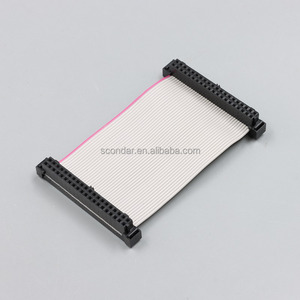 Câble plat IDC gris SCONDAR 1,27 mm 2,0 2,54 mm <span class=keywords><strong>DB9</strong></span> femelle vers connecteur 10 broches, fournisseur d'assemblages de faisceaux de câbles sur mesure - Product Image 4
