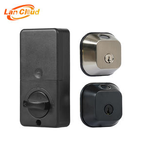 Hot Sales Tuya Key Finger Recognition <strong>Lock</strong> Aluminum <strong>Door</strong> Interior <strong>Door</strong> Black APP Smart Deadbolt Fingerprint <strong>Lock</strong> - Product Image 1