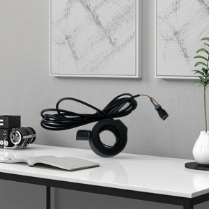 Hottech T01 Chất lượng cao động cơ không chổi than Xe đạp điện ga nhôm ngón tay cái điều khiển với LCD màn hình hiển thị 36V - Product Image 1