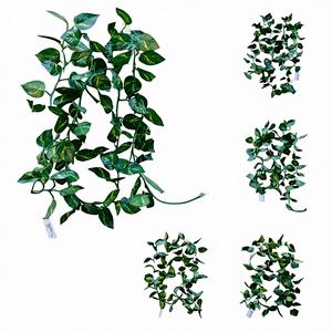 Guirlande de feuilles en plastique CASAMAX WL CZ-5702A, 23 m de long, décorations artificielles pour événements, durable, classique - Product Image 1