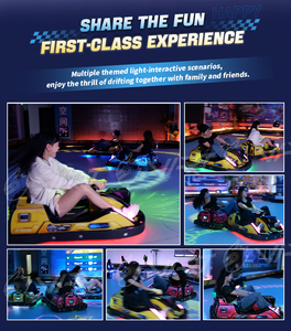 Jeu de course de karting à dérive multijoueur interactif, aire de jeux intérieure à réalité mixte numérique avec technologie AR - Product Image 4