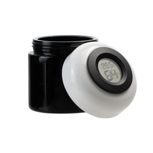 Crc Mùi Bằng Chứng Lọ Thủy Tinh Tím Thủy Tinh Stash Thảo Mộc Lưu Trữ Jar Với Ẩm Kế Nắp - Product Image 4