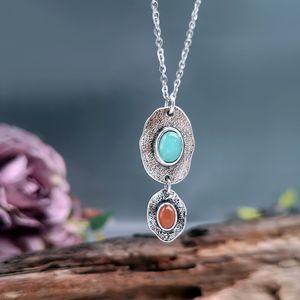 Collana con Ciondolo in Stile Bohémien, Design Vintage, Collana a Catena per Donne - Product Image 5