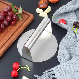 Kit d'accessoires pour <span class=keywords><strong>presse</strong></span> à hamburgers <span class=keywords><strong>professionnelle</strong></span> de haute qualité, en acier inoxydable, <span class=keywords><strong>presse</strong></span> à hamburgers ronde pour hamburgers écrasés - Product Image 3