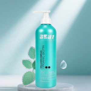 Shampooing lotion au collagène et à la biotine organique 500ml pour la croissance des cheveux Contrôle de l'huile antipelliculaire et volumateur-Ingrédients d'acides aminés - Product Image 2