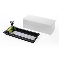 Lampe murale à LED rectangulaire en aluminium de haute qualité pour l'extérieur