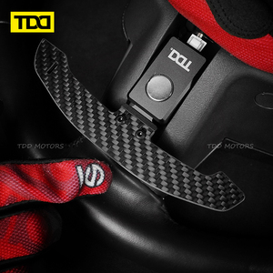 Palancas de cambio magnéticas de fibra de carbono TDD para Toyota Camry GR Corolla Yaris GR Avalon Rav4 Highlander - Product Image 3