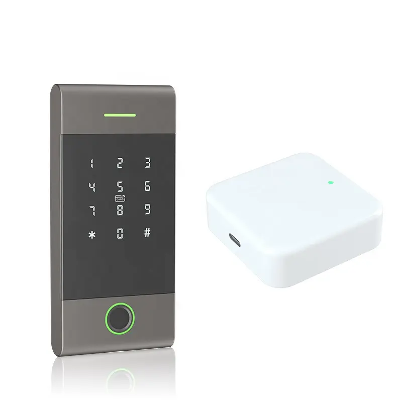 13.56mhz Frequency RFID Access Control Card Reader Waterproof Outdoor Fingerprint Door Access Reader für Office Intercom System