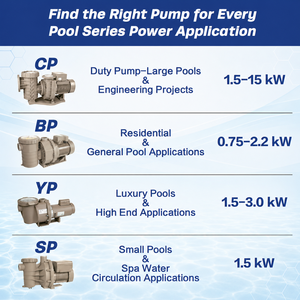 Pompe de circulation pour <span class=keywords><strong>piscine</strong></span> CP400 4Hp, robuste, 3Kw, 380V, pour le traitement de l'eau des grandes piscines - Product Image 4