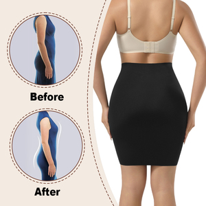 29488 Sculpting Super Elastic Control <strong>Slips</strong> Dropshipping High <strong>Waist</strong> Shaper Slimming Body Shaper Tummy Control Half <strong>Slip</strong> OEM - Product Image 2