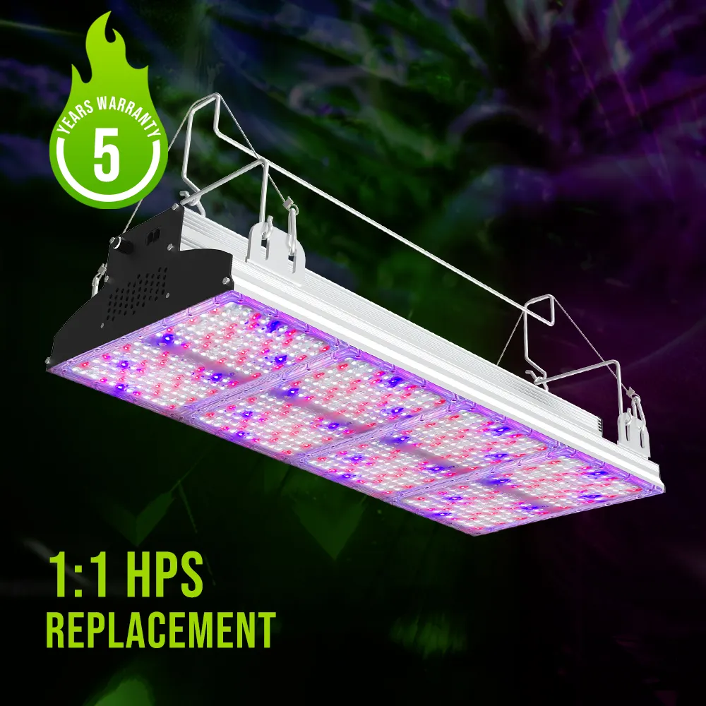 Customized Indoor Full Spectrum Optic 800W 1000W Indoor Greenhouse Top Led Grow Light Plants Lighting Solutions