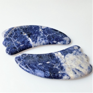 Tablero de masaje en forma de garra de <span class=keywords><strong>sodalita</strong></span>, herramientas Gua Sha, Guastone - Product Image 3