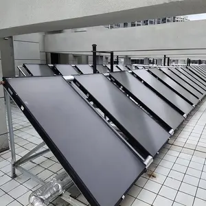 太陽熱温水器コレクターフラットパネル