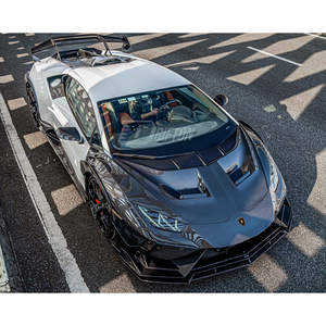 ฝากระโปรงหน้าคาร์บอนไฟเบอร์แห้ง CMST รุ่นใหม่ สำหรับ Huracan LP610/LP580/EVO/Tecnica ปี 2014-2025 - Product Image 1