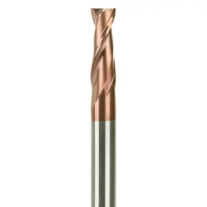 HRC58 2 חליל 1.0mm-20.0mm סגסוגת מוצק קרביד סוף מיל CNC נתב כרסום