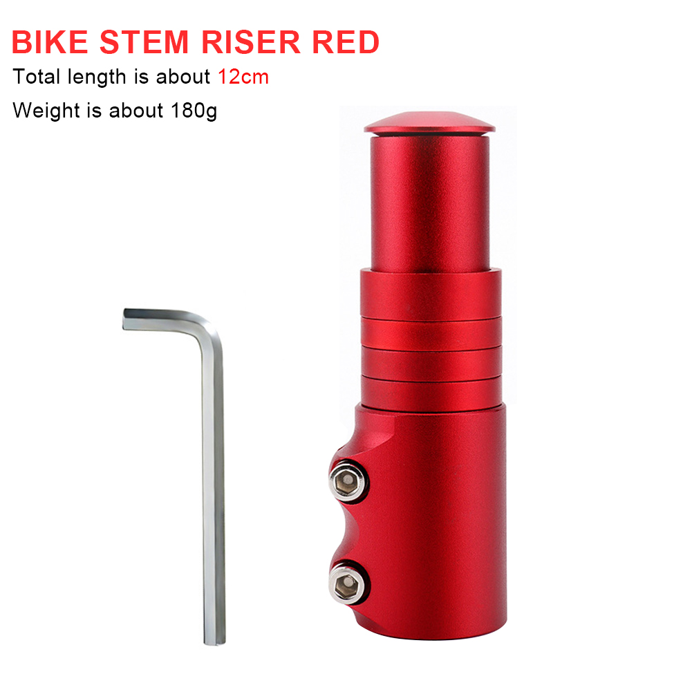 EVTSCAN Riser Stelo Bici, prolunga Stelo Forcella Bici, Adattatore Riser Manubrio, prolunga Manubrio Tubo Manubrio Bicicletta prolunga Accessori Ciclismo