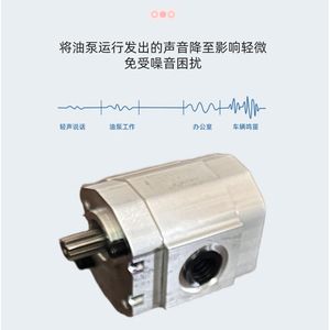 Pompe à engrenages hydraulique Lingxuan 14 pouces verticale électrique pour colonnes de levage haute pureté - Product Image 1