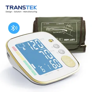 TRANSTEK 의료 자동 혈압계 BP 기계 측정기 블루투스 혈압 모니터 디지털 혈압 측정 장치