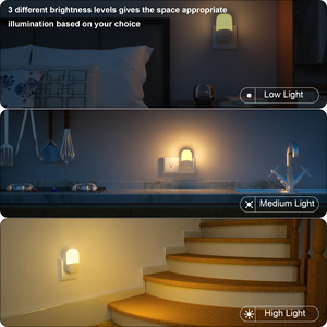 Plug-in Warm White 2700K Energy-Saving <b>LED</b> <b>Night</b> <b>Light</b> for Cozy Indoor Ambiance - Product Image 5
