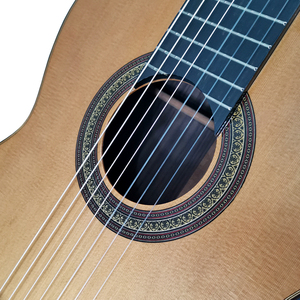 Aiersi hands professional all solid cedar top <span class=keywords><strong>7</strong></span> <span class=keywords><strong>corde</strong></span> in nylon chitarra classica spagnola in vendita - Product Image 3