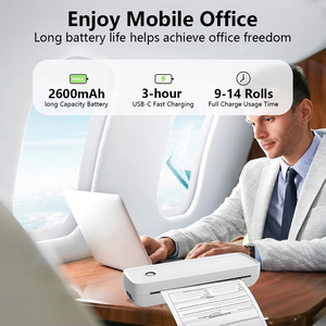 Xách tay A4 không Dây máy in nhiệt cho Android & iOS Máy in di động - Product Image 3