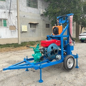 Plateformes de forage de puits profonds les plus vendues <span class=keywords><strong>en</strong></span> usine, profondeur 100m et 200m, faciles à utiliser et adaptées à l'utilisation <span class=keywords><strong>en</strong></span> <span class=keywords><strong>Afrique</strong></span> - Product Image 4